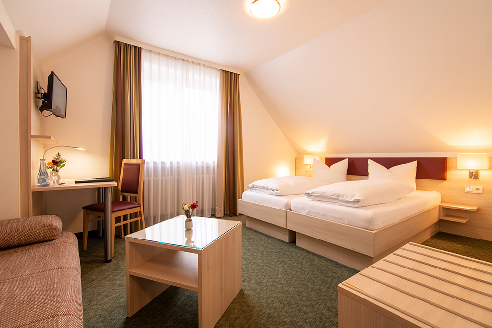 Doppelzimmer Hotel Velbert – Bild 1